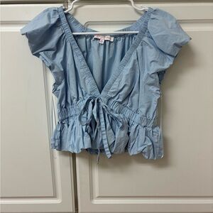 Light Blue Women's Blouse